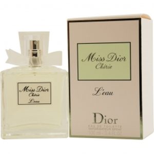 Miss Dior Cherie L'eau by Christian Dior for Women 3.4 oz Spray